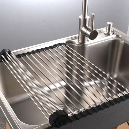 Kitchen sink silicone collapsible drain rack Drying Rack Multi-Use Kitchen cross-border